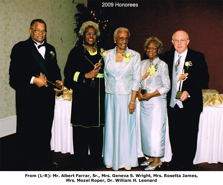 Our 2009 Honorees